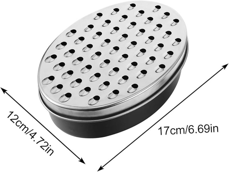 Alipis Stainless Steel Hand Crank Cheese Grater and Vegetable Spiralizer - Image 2